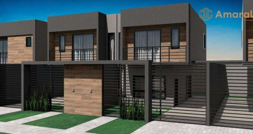 Sobrado com 3 dormitórios / 1 suite à venda, 123 m² por R$ 795.000 - Novo Mundo - Curitiba/PR