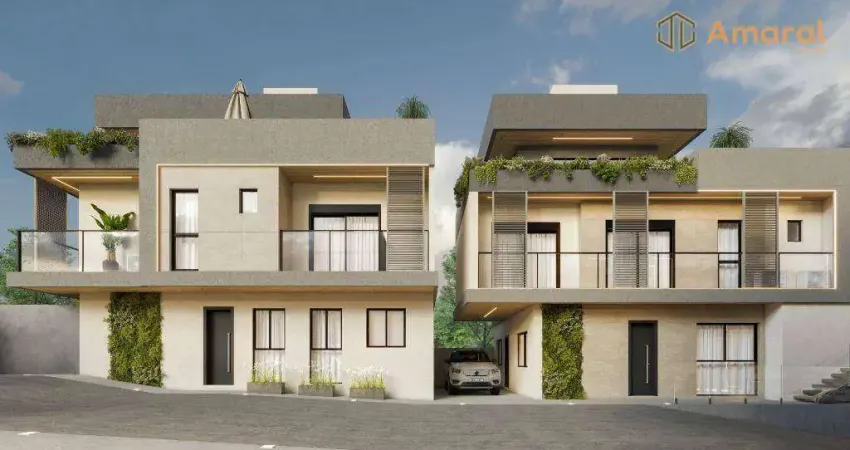 Casa com 3 dormitórios à venda em Condomínio fechado no Campina do Siqueira 256 m² por R$ 2.084.250 - Campina do Siqueira - Curitiba/PR