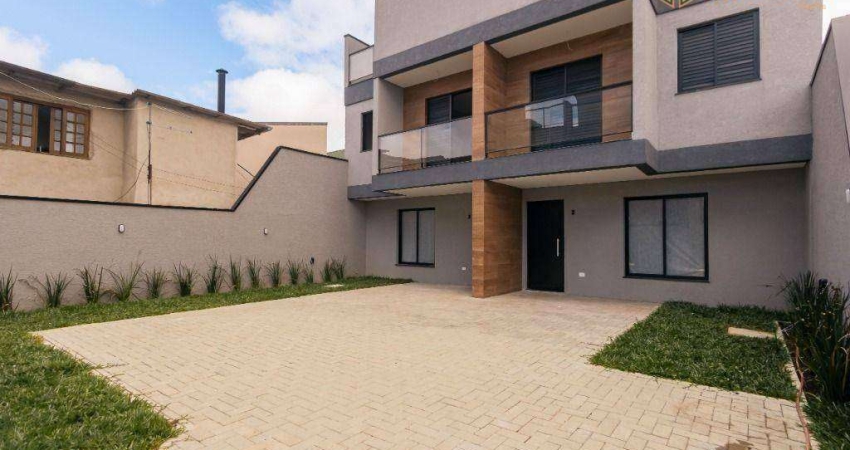 Sobrado com 3 dormitórios para alugar, 126 m² por R$ 4.013,71/mês - Capão da Imbuia - Curitiba/PR