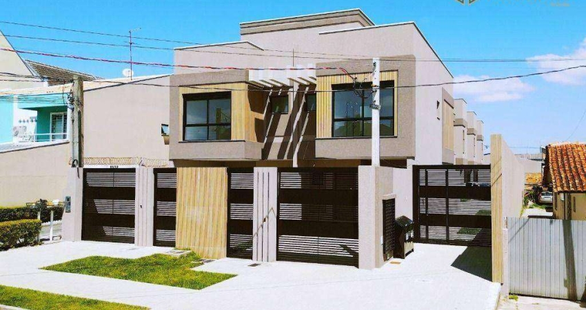 Sobrado com 3 dormitórios à venda, 123 m² por R$ 857.600,00 - Boqueirão - Curitiba/PR