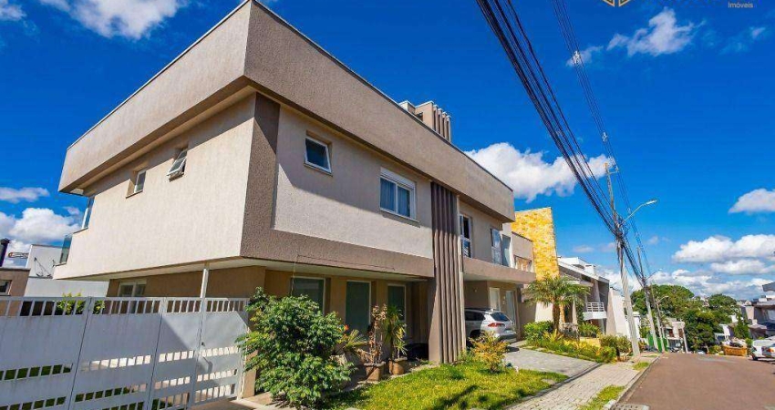 Casa condominio semi mobiliada 412 m² Espaçoso 4 suítes 6 Vagas Campo Comprido