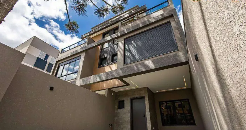 Sobrado com 3 dormitórios à venda, 150 m² por r$ 1.238.000,00 - água verde - curitiba/pr