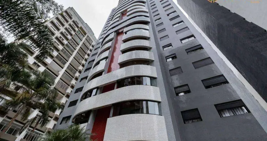 Apartamento com 4 dormitórios para alugar, 150 m² por r$ 9.972,37/mês - batel - curitiba/pr
