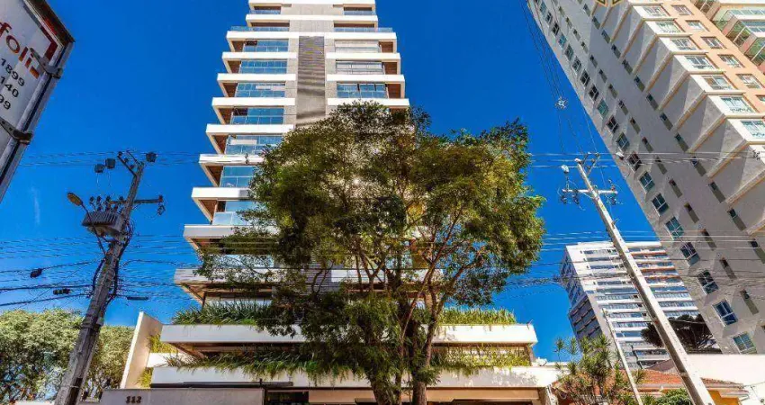 Apartamento com 3 dormitórios à venda, 145 m² por r$ 2.600.000,00 - água verde - curitiba/pr