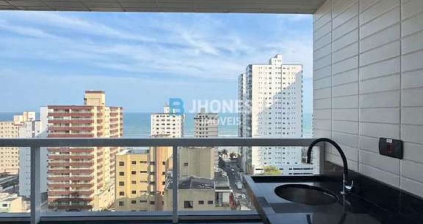 Apartamento com 1 quarto, Caiçara, Praia Grande - R$ 190 mil, Cod: BJ1932
