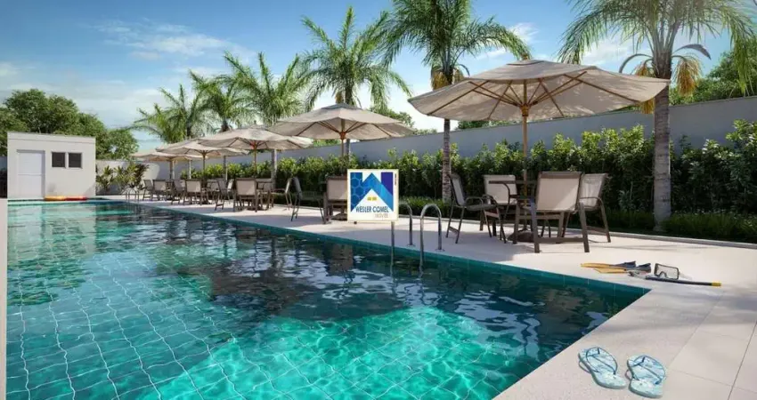 Este imóvel de 50 m² construídos oferece 2 dormitórios bem iluminados, 1 banheiro social com acabamento elegante e 1 sala integrada à cozinha, perfeita para receber amigos e compar