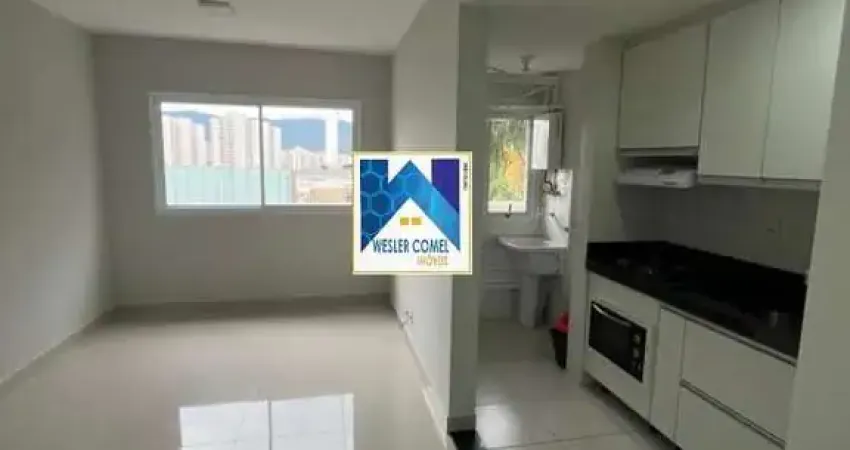 Apartamento de 1 dormitório com 46m², composto por sala aconchegante, cozinha planejada, área de serviço e 1 vaga de garagem.