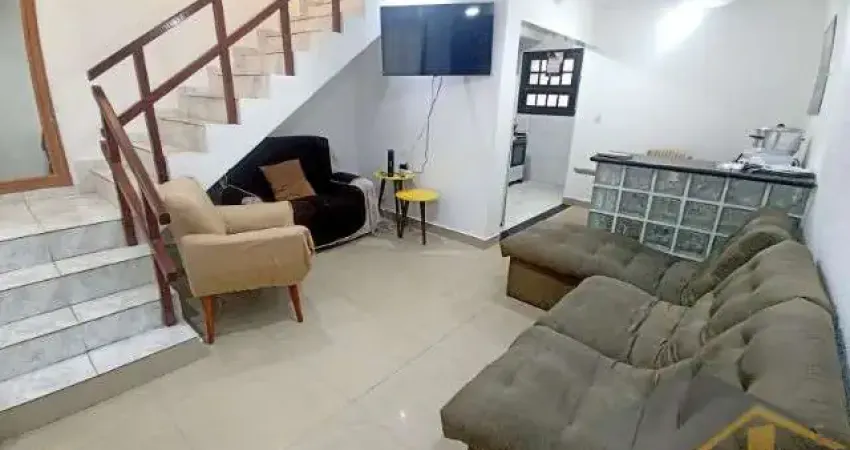 Sobrado geminado em condomínio à venda na praia do tombo - ref: 6241