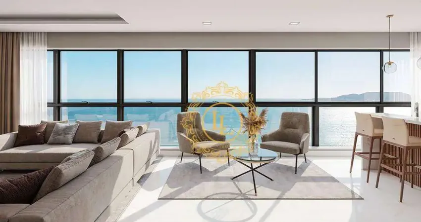 Apartamento com VISTA MAR e 4 Suítes à venda, Meia Praia - Itapema/SC