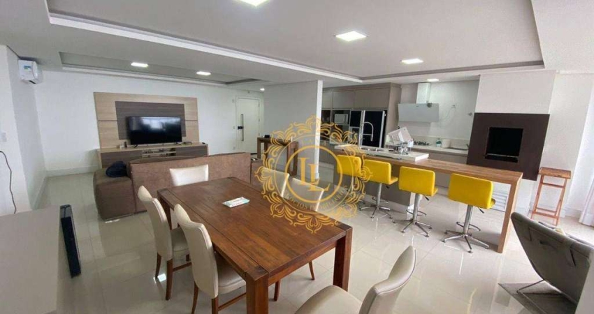 Apartamento com FRENTE MAR e 3 dormitórios à venda, 133 m² em Gravatá - Navegantes/SC