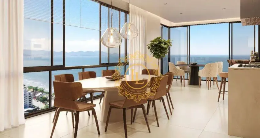 ALTO PADRÃO! Apartamento com VISTA MAR e 4 Suítes à venda, 170 m² em Perequê - Porto Belo/SC