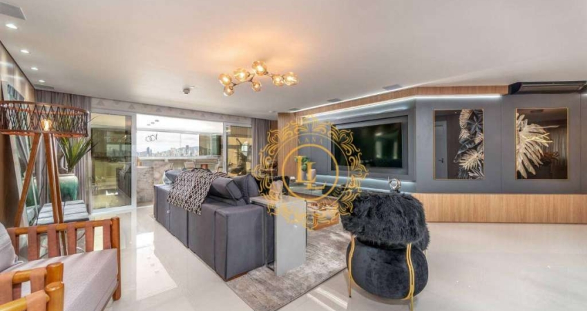 Apartamento Garden com vista mar e 4 suítes à venda, Pioneiros - Balneário Camboriú/SC