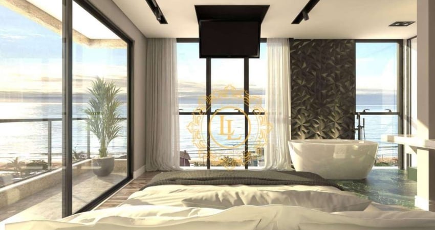 Apartamento com vista mar e 2 suítes à venda, Praia Brava - Itajaí/SC