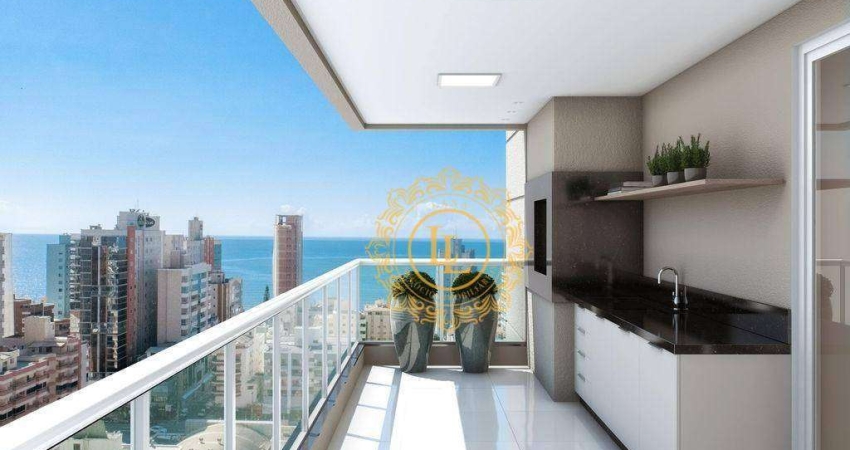 Apartamento com VISTA MAR e 3 suítes à venda, Meia Praia - Itapema/SC