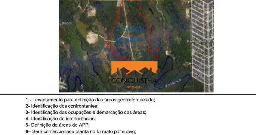 Terreno à venda, 100000 m² por R$ 150.000.000,00 - Samaritá - São Vicente/SP