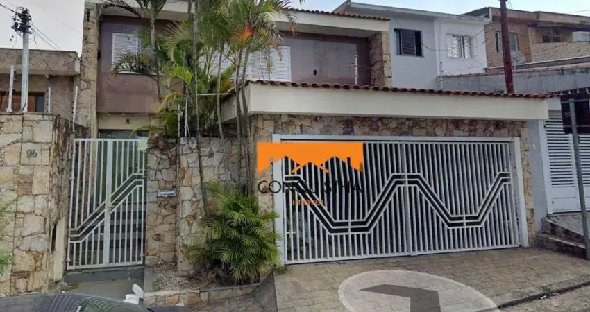 Sobrado com 3 dormitórios para alugar, 270 m² por r$ 6.670,00/mês - jardim borborema - são bernardo do campo/sp