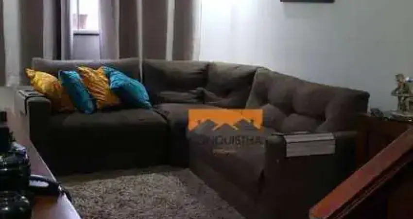 Sobrado com 3 dormitórios à venda, 114 m² por R$ 532.000,00 - Jardim Progresso - Santo André/SP