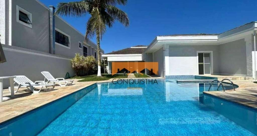 Mansão no Jardim Acapulco - Guarujá - com 7 dormitórios, 628 m² - venda por R$ 6.800.000 ou aluguel por R$ 26.900/mês - Jardim Acapulco - Guarujá/SP