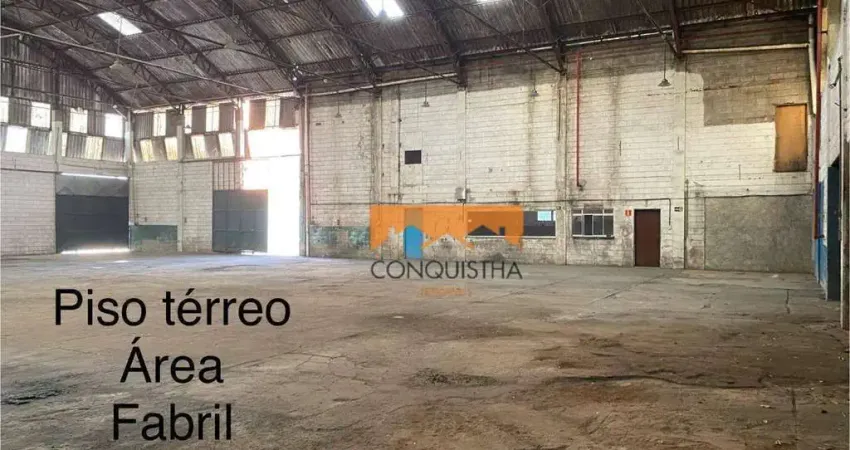 Galpão, 1600 m² - venda por R$ 4.700.000,00 ou aluguel por R$ 22.585,62/mês - Alves Dias - São Bernardo do Campo/SP