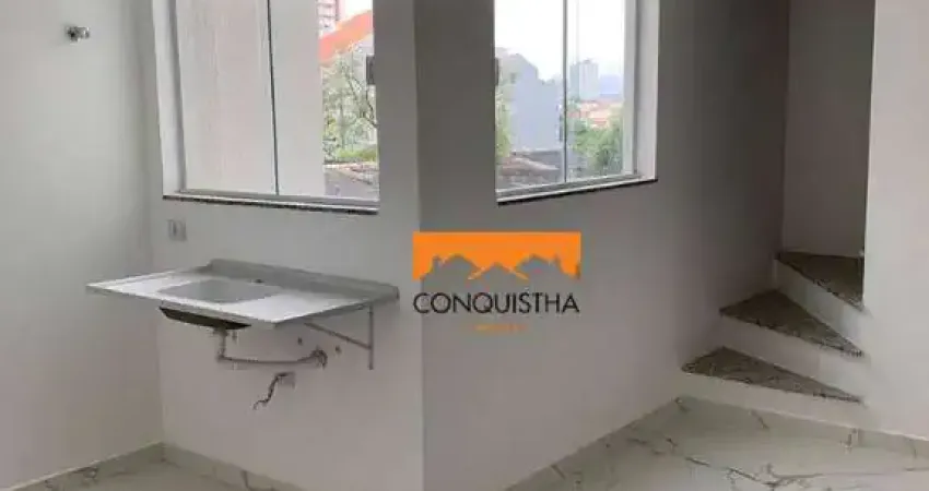 Cobertura com 2 dormitórios à venda, 105 m² por R$ 600.000,00 - Santa Maria - Santo André/SP