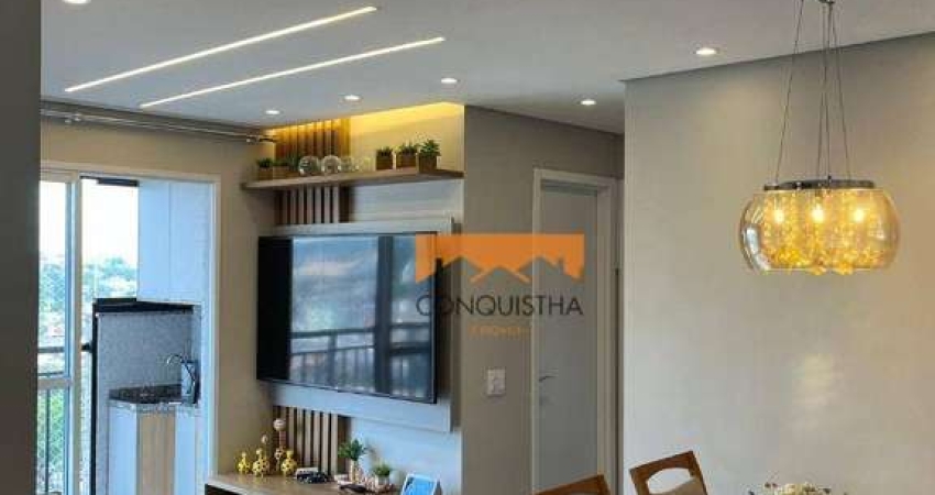 Apartamento com 2 dormitórios à venda, 48 m² por R$ 553.000 - Vila João Basso - São Bernardo do Campo/SP