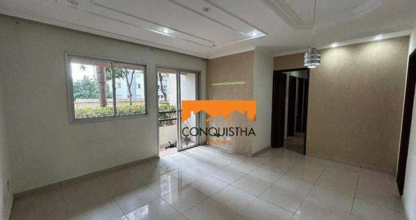 Apartamento com 3 dormitórios à venda, 69 m² por R$ 466.400 - Planalto - São Bernardo do Campo/SP