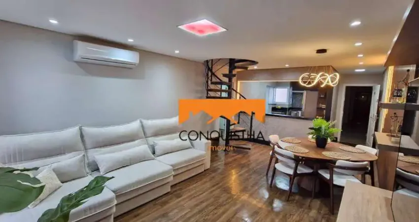 Apartamento Duplex com 3 dormitórios à venda, 307 m² por R$ 1.950.000 - Rudge Ramos - São Bernardo do Campo/SP