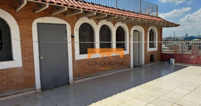 Cobertura com 3 dormitórios para alugar, 110 m² por R$ 1.723,00/mês - Anchieta - São Bernardo do Campo/SP