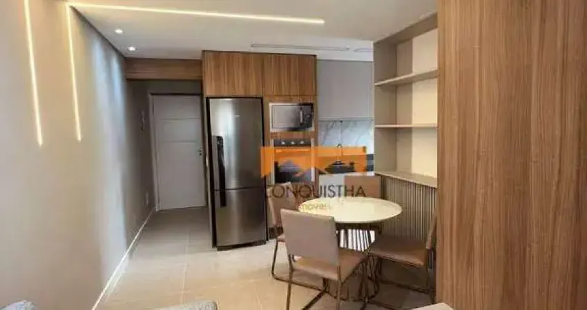 Apartamento com 2 dormitórios à venda, 43 m² por R$ 390.000,00 - Campestre - Santo André/SP