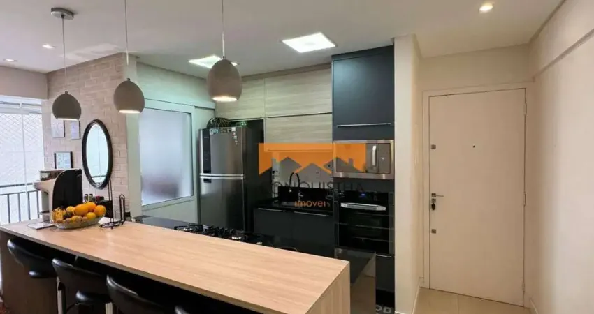 Apartamento com 2 dormitórios à venda, 77 m² por R$ 681.000,00 - Vila Caminho do Mar - São Bernardo do Campo/SP