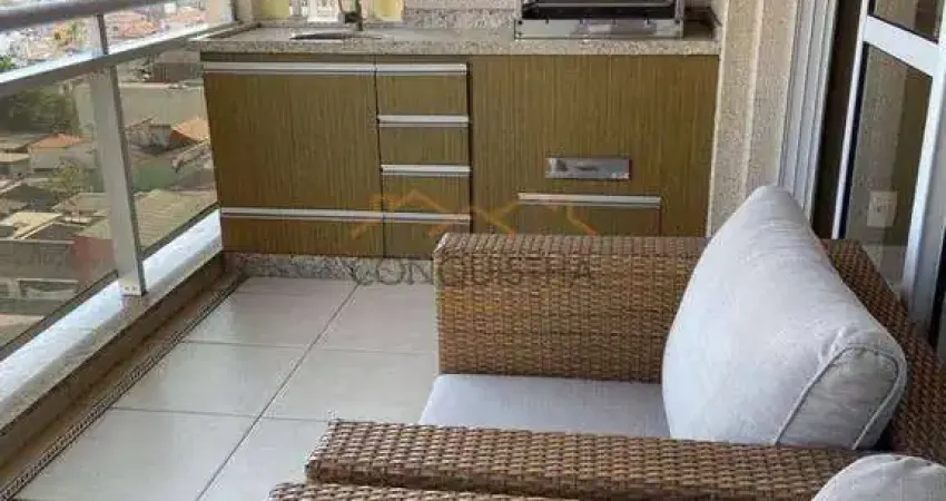 Apartamento com 3 dormitórios para alugar, 128 m² por R$ 6.500,00/ano - Centro - Santo André/SP