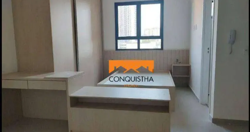 Studio com 1 dormitório para alugar, 24 m² por R$ 2.962,05/mês - Centro - São Bernardo do Campo/SP