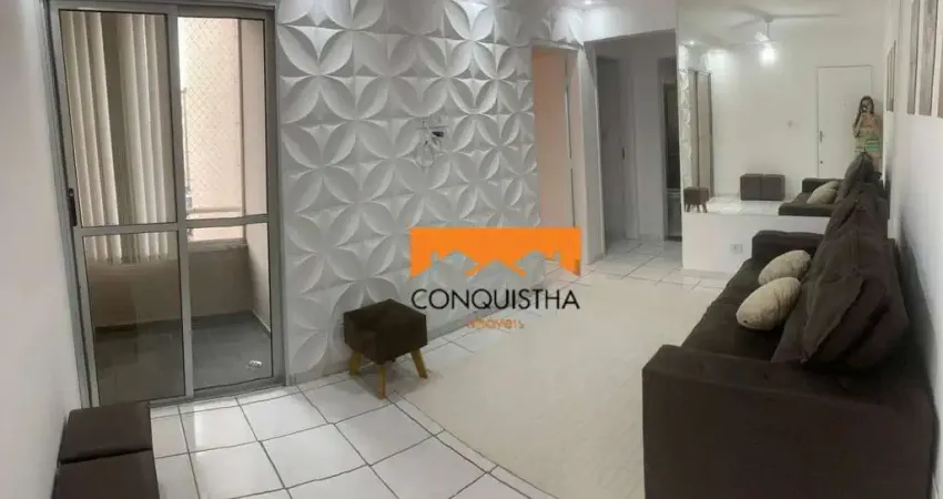 Apartamento com 2 dormitórios para alugar, 52 m² por R$ 2.035,00/ano - Taboão - São Bernardo do Campo/SP