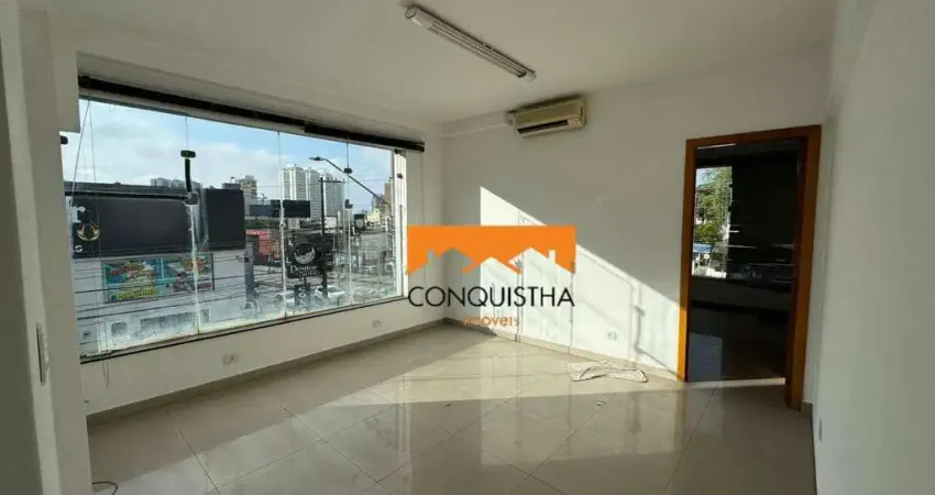 Sala, 56 m² - venda por r$ 290.000,00 ou aluguel por r$ 1.720,00/mês - jardim do mar - são bernardo do campo/sp