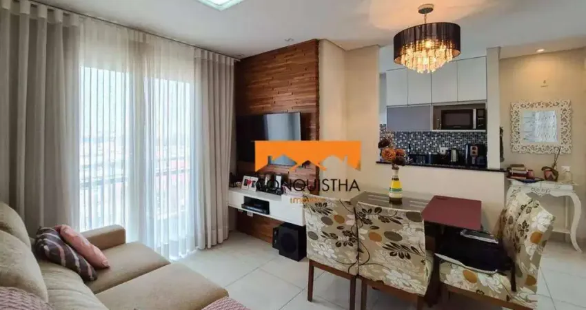 Apartamento com 2 dormitórios para alugar, 52 m² por R$ 3.330,94/mês - Suíço - São Bernardo do Campo/SP