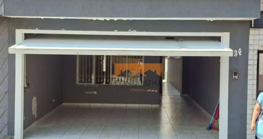 Sobrado com 3 dormitórios à venda, 136 m² por R$ 742.000,00 - Jardim Via Anchieta - São Bernardo do Campo/SP