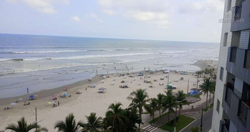 Apartamento com SACADA GOURMET 2 Dormitórios FRENTE MAR na Praia Grande!