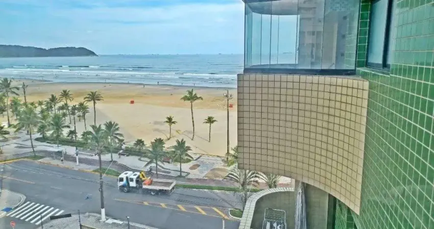 Espetacular apartamento 20 metros do mar na guilhermina - praia grande.