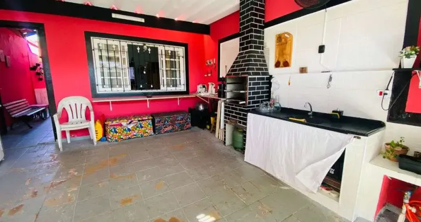 Casa térrea 2 dorms (1 suíte), com piscina, 500m da praia – ocian - praia grande