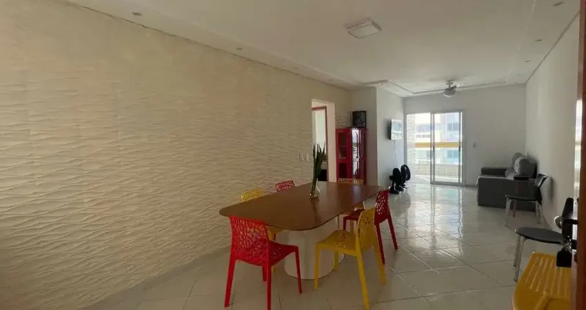 Apto tupi, 100m², 3 dorm, 1 suíte, vista mar e churrasqueira privativa