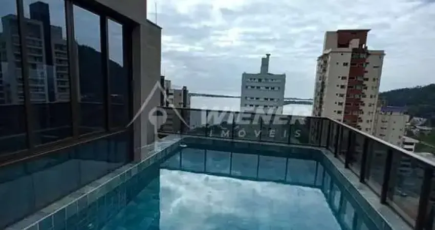 Cobertura c/ piscina, vista mar, 3 suítes, 2 vags, fazenda, itajaí - sc