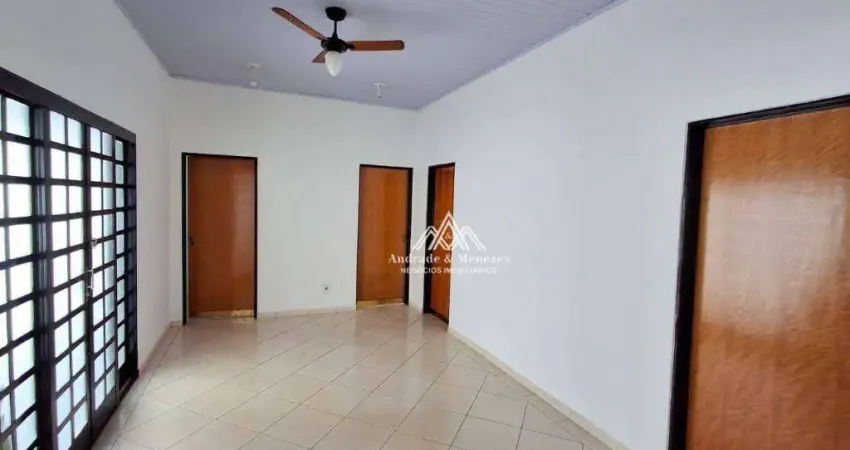 Casa comercial com 4 dormitórios para alugar, 101 m² por r$ 2.400/mês - centro - ribeirão preto/sp