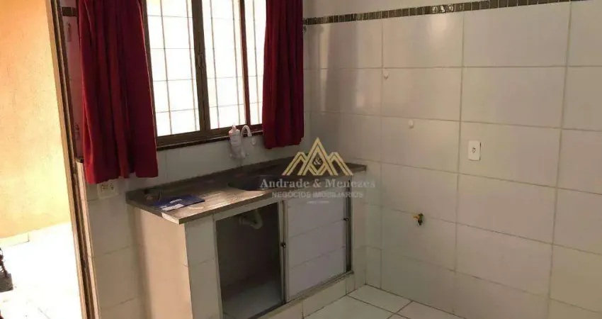 Kitnet com 1 dormitório para alugar, 30 m² por r$ 1.105,00/mês - vila monte alegre - ribeirão preto/sp