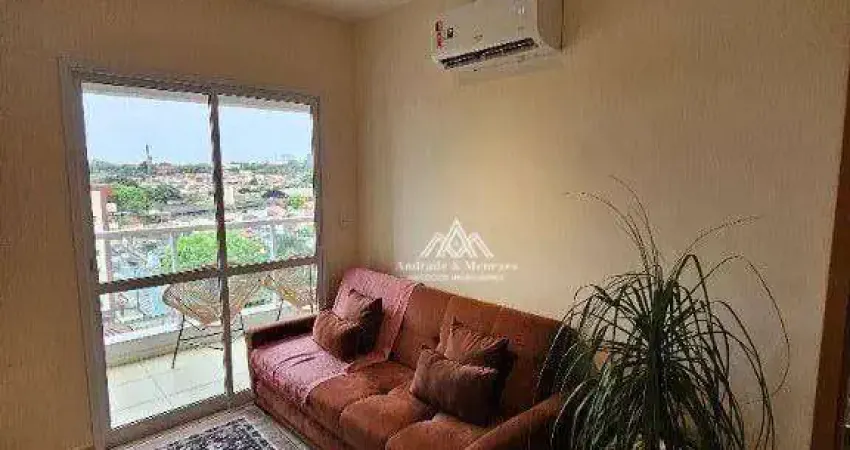 Apartamento com 2 dormitórios, 55 m² - venda por r$ 385.000 ou aluguel por r$ 2.750/mês - jardim palma travassos - ribeirão preto/sp
