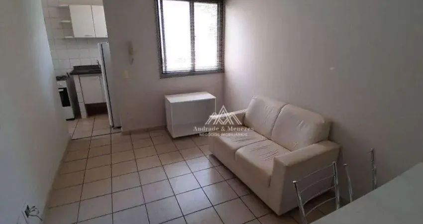 Apartamento com 1 dormitório para alugar, 37 m² por r$ 1.497,16/mês - jardim nova aliança - ribeirão preto/sp