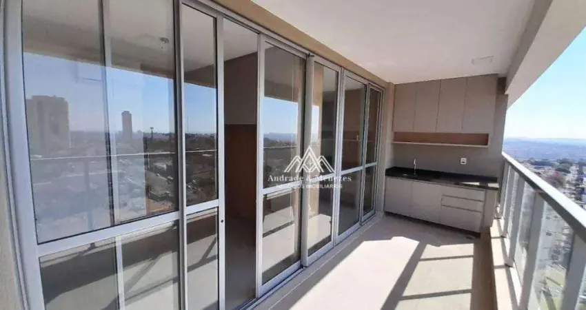 Apartamento com 1 dormitório para alugar, 65 m² por R$ 6.361,08/mês - Jardim São Luiz - Ribeirão Preto/SP