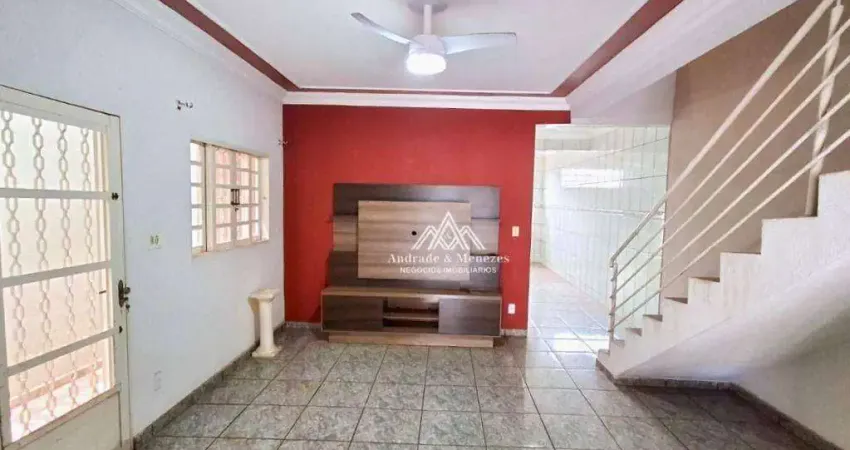 Sobrado com 4 dormitórios para alugar, 186 m² por r$ 1.950/mês - campos elíseos - ribeirão preto/sp