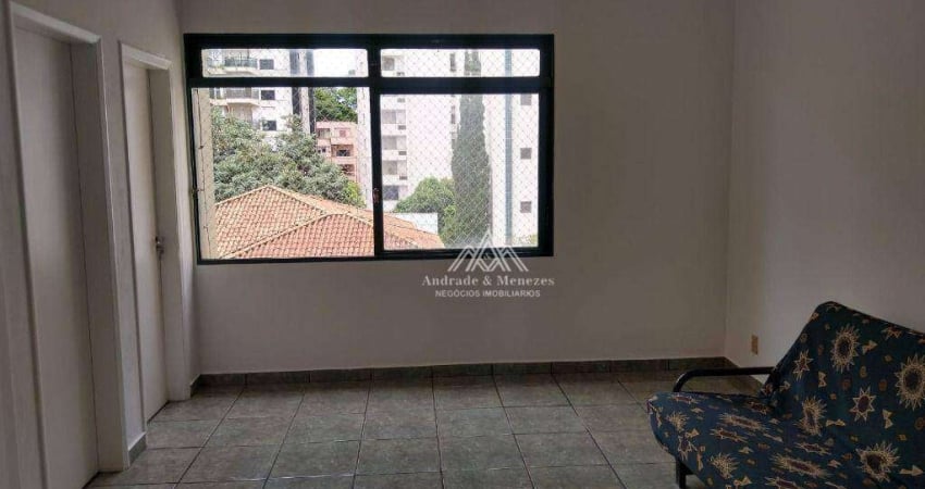 Kitnet com 1 dormitório para alugar, 37 m² por R$ 1.250/mês - Centro - Ribeirão Preto/SP