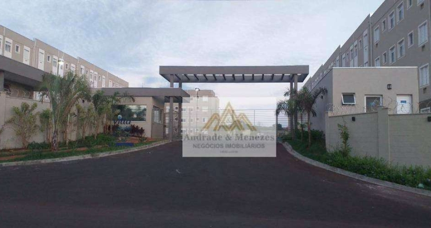 Apartamento com 2 dormitórios para alugar, 43 m² por R$ 1.162,62/mês - Jardim Heitor Rigon - Ribeirão Preto/SP