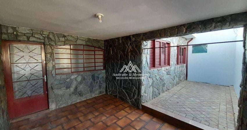 Casa com 3 dormitórios para alugar, 93 m² por R$ 1.591,64/mês - Campos Elíseos - Ribeirão Preto/SP